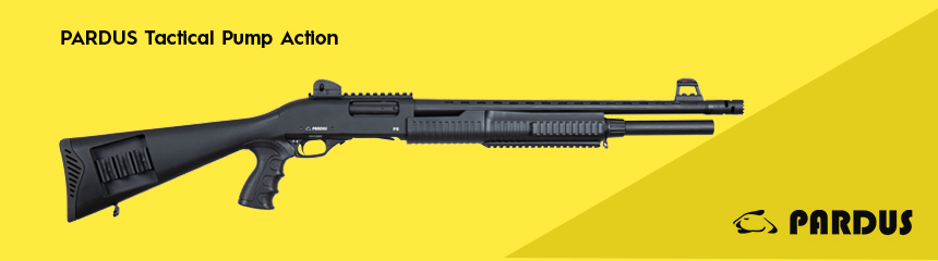 Pardus 12 Gauge Pump-Action Shotgun with 18 Inch Barrel